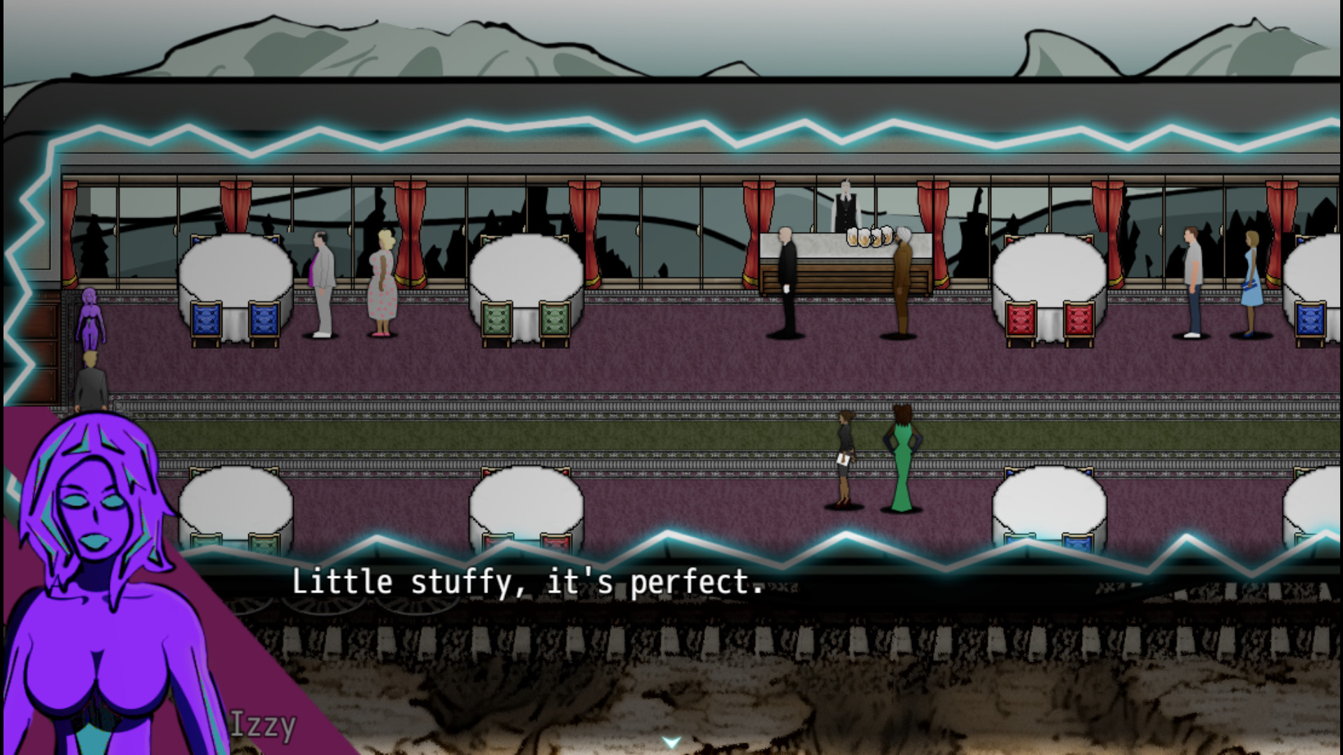 #7. Adventures of Isabelle Fine: Murder on Rails (Steam) Bởi: Secret Forest Games