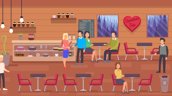 Valentines Cafe screenshot 5
