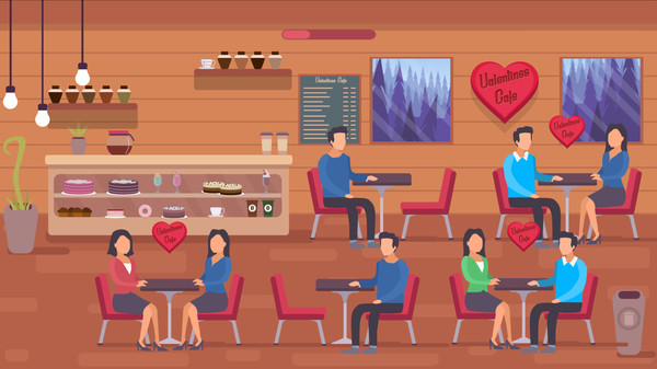 Valentines Cafe screenshot 4