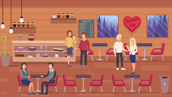 Valentines Cafe screenshot 3