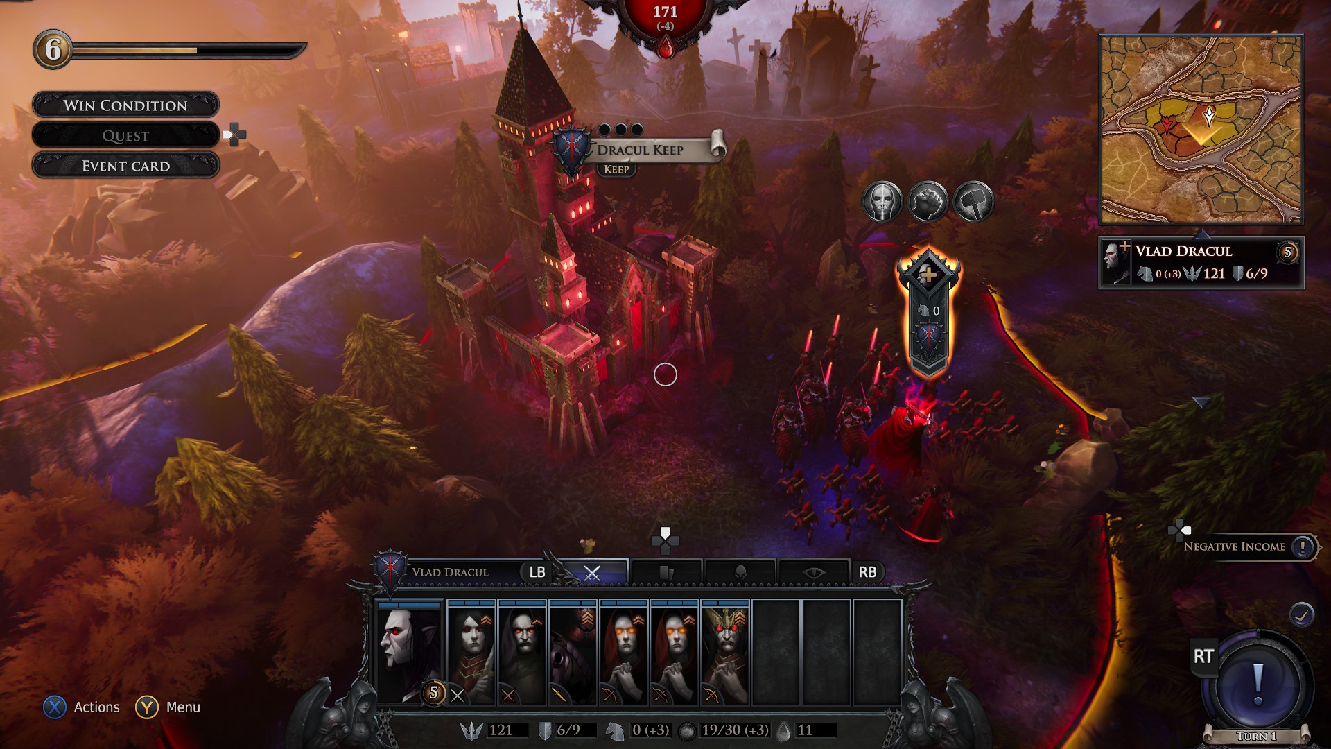 screenshot of Immortal Realms: Vampire Wars 9