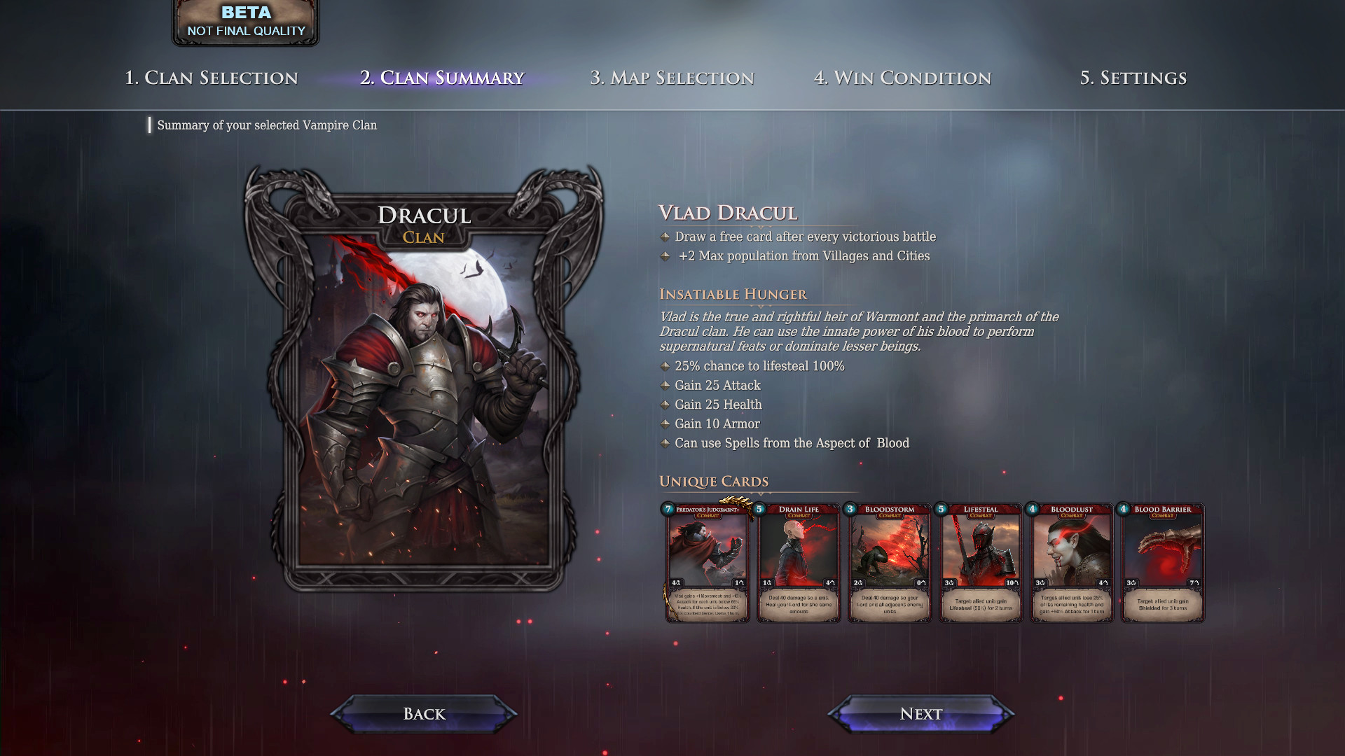 screenshot of Immortal Realms: Vampire Wars 2