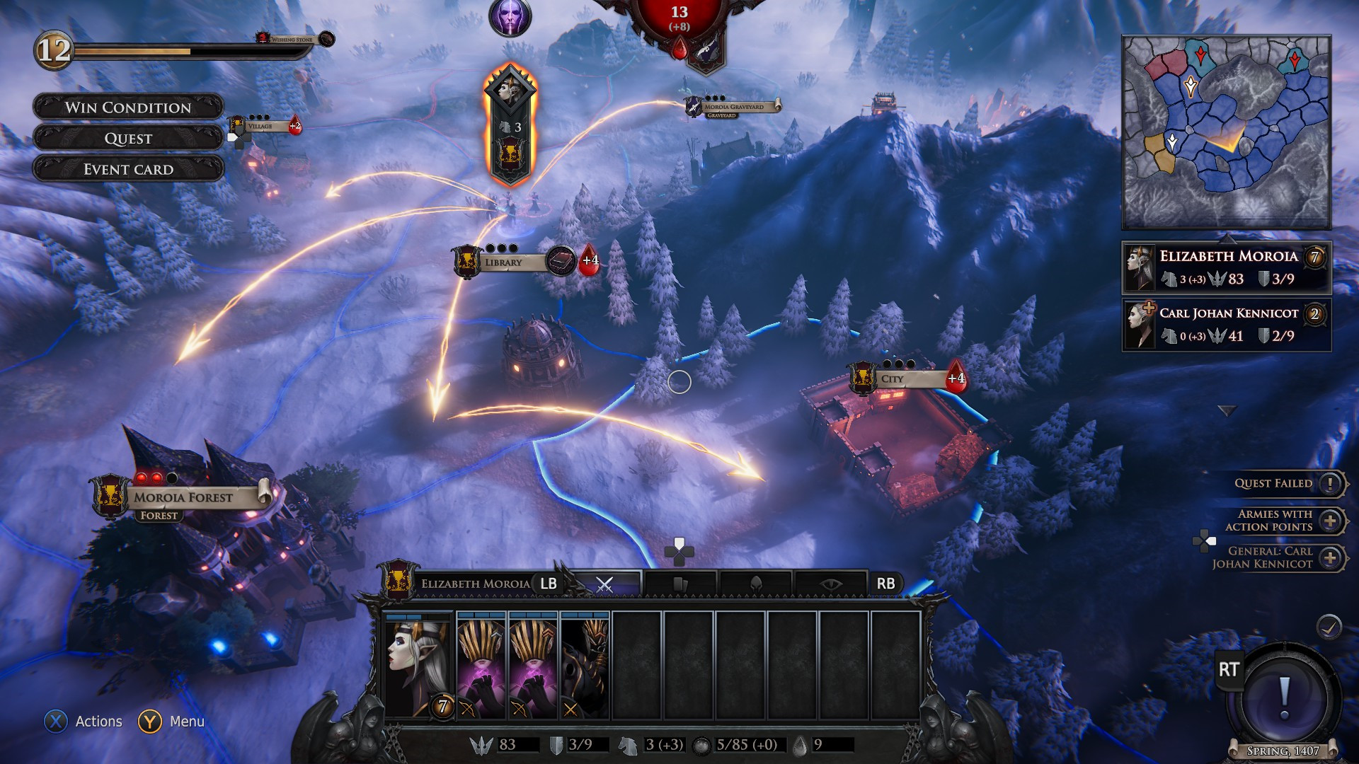 screenshot of Immortal Realms: Vampire Wars 10