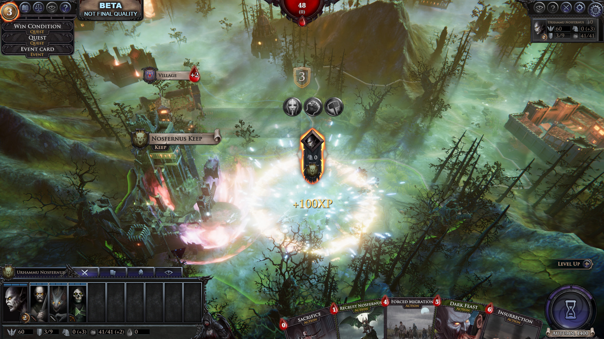 screenshot of Immortal Realms: Vampire Wars 1