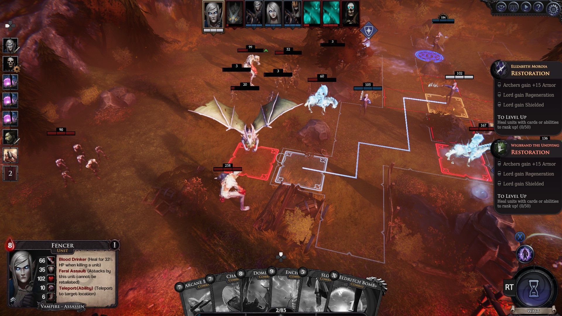 screenshot of Immortal Realms: Vampire Wars 12