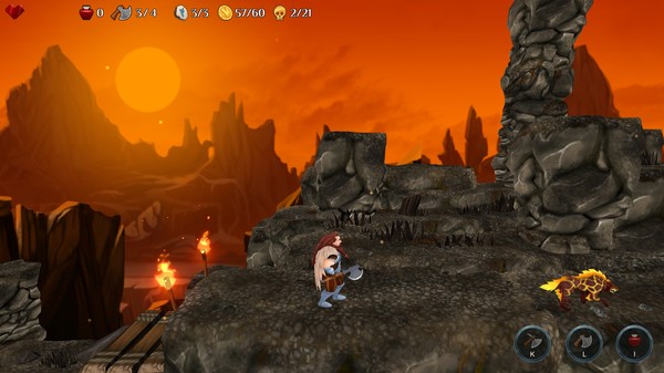 Screenshot z Viking: Sigurd's Adventure
