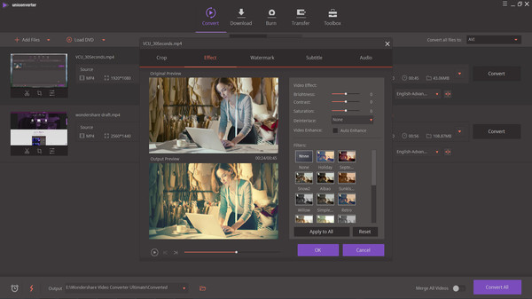 Wondershare Uniconverter-Video Converter, Video Editor, Video Compressor, Video Recorder, DVD Burner screenshot 4