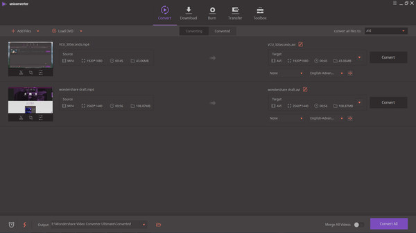 Wondershare Uniconverter-Video Converter, Video Editor, Video Compressor, Video Recorder, DVD Burner screenshot 2