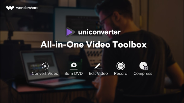 Wondershare Uniconverter-Video Converter, Video Editor, Video Compressor, Video Recorder, DVD Burner screenshot 1