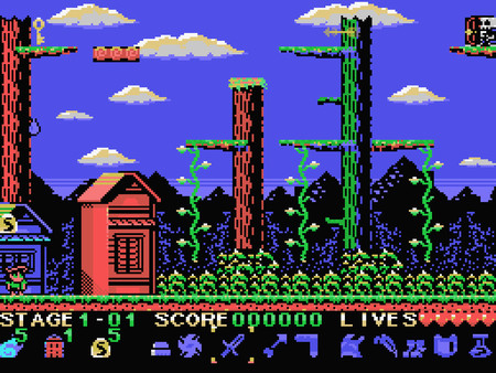 Screenshot z Nogalious MSX