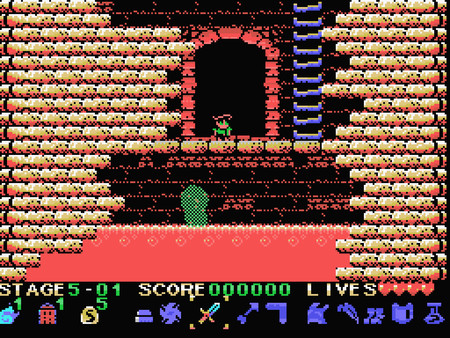 Screenshot z Nogalious MSX