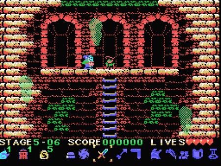 Screenshot z Nogalious MSX