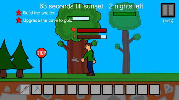 Screenshot z Woodcutter Survival