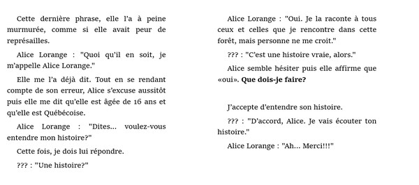 Les 4 Alice: Lorange Journey (Ebook) screenshot 2