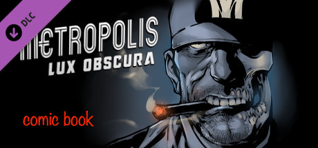 Metropolis Lux Obscura comic book banner image