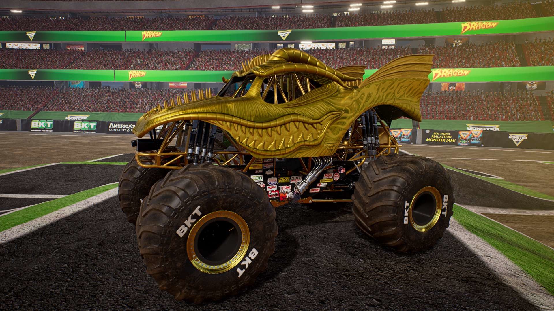 Monster Jam Steel Titans - Gold Truck Bundle Featured Screenshot #1