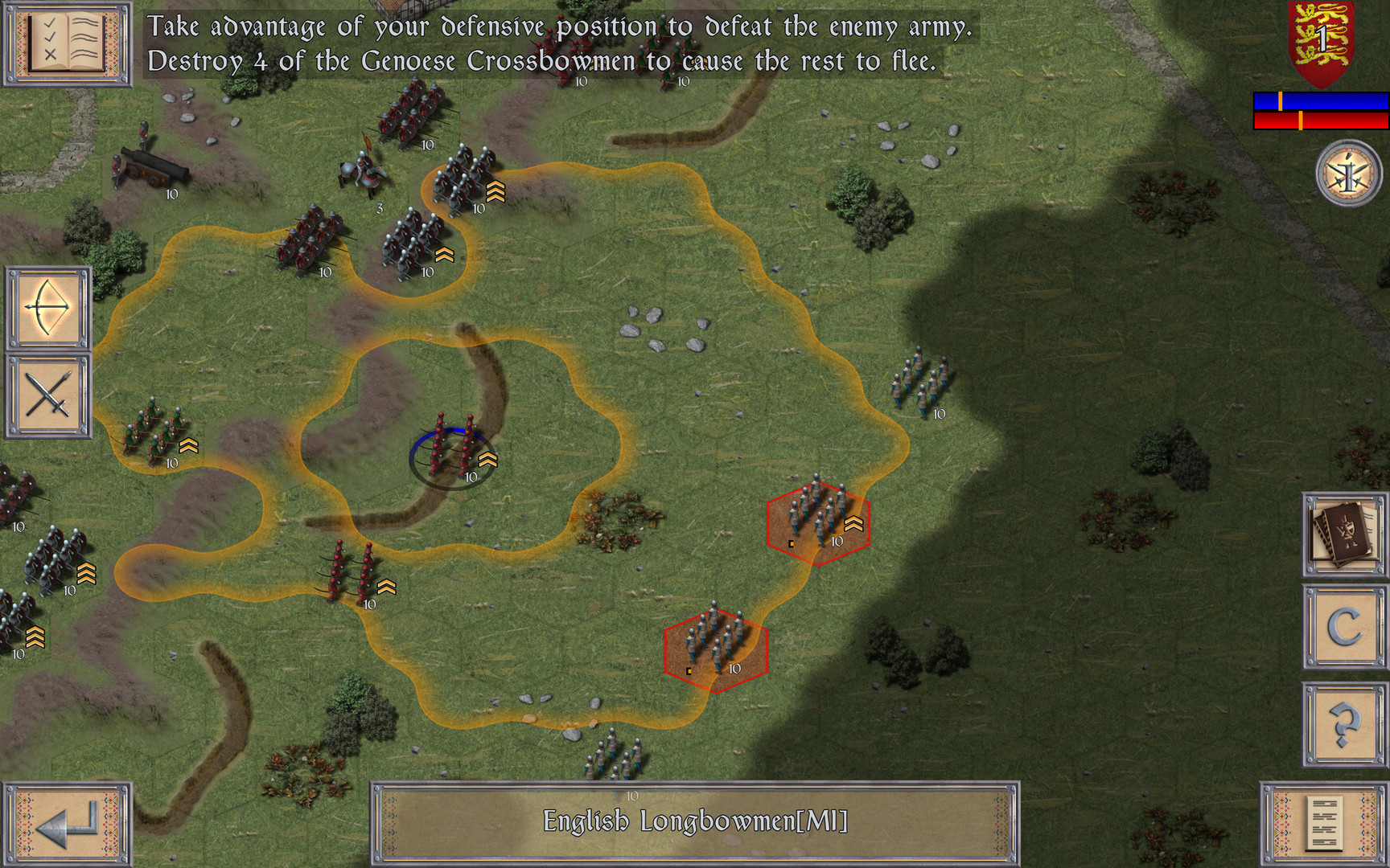 screenshot of 100 Years’ War 3