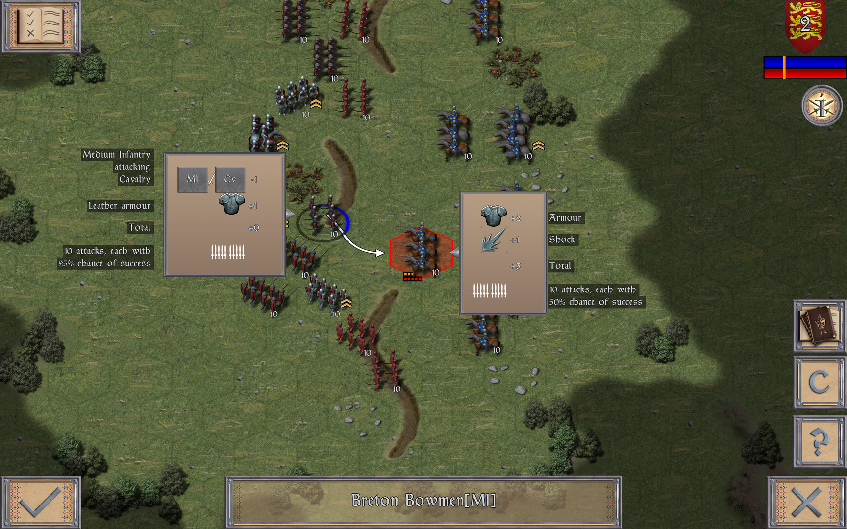 screenshot of 100 Years’ War 4