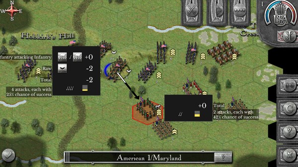 Screenshot z Rebels & Redcoats