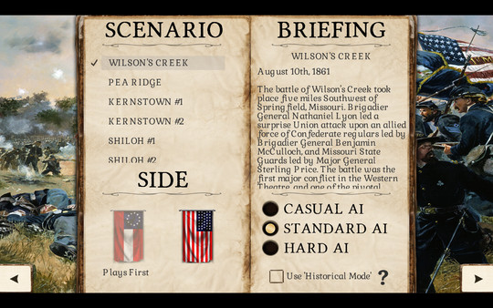 Screenshot z Great Battles of the American Civil War