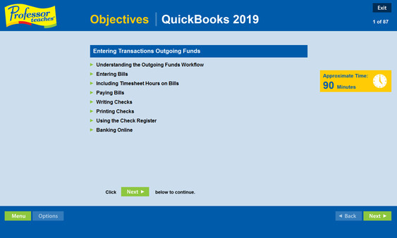 Professor Teaches QuickBooks 2019 screenshot 5