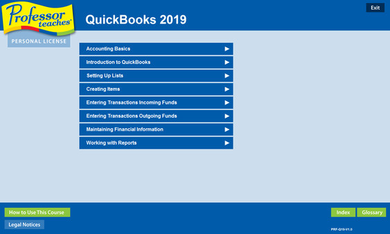 Professor Teaches QuickBooks 2019 screenshot 6