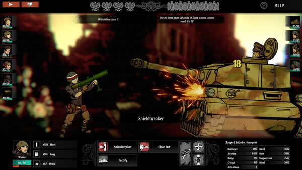 WARSAW RISING: City of Heroes Screenshot