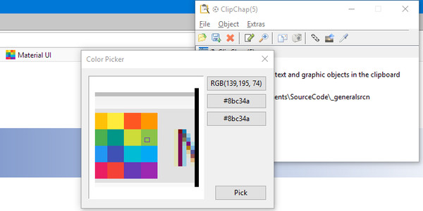 Screenshot z ClipChap Screenshot z ClipChap
