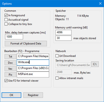Screenshot z ClipChap Screenshot z ClipChap
