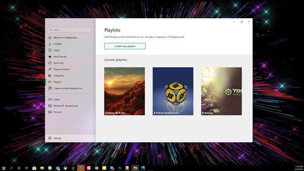 Screenshot z DeskScapes Screenshot z DeskScapes