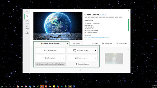 Screenshot z DeskScapes Screenshot z DeskScapes