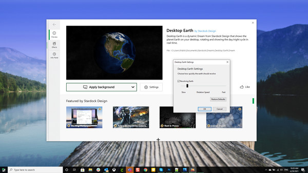 Screenshot z DeskScapes Screenshot z DeskScapes