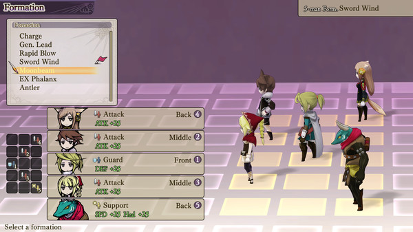 Screenshot z The Alliance Alive HD Remastered