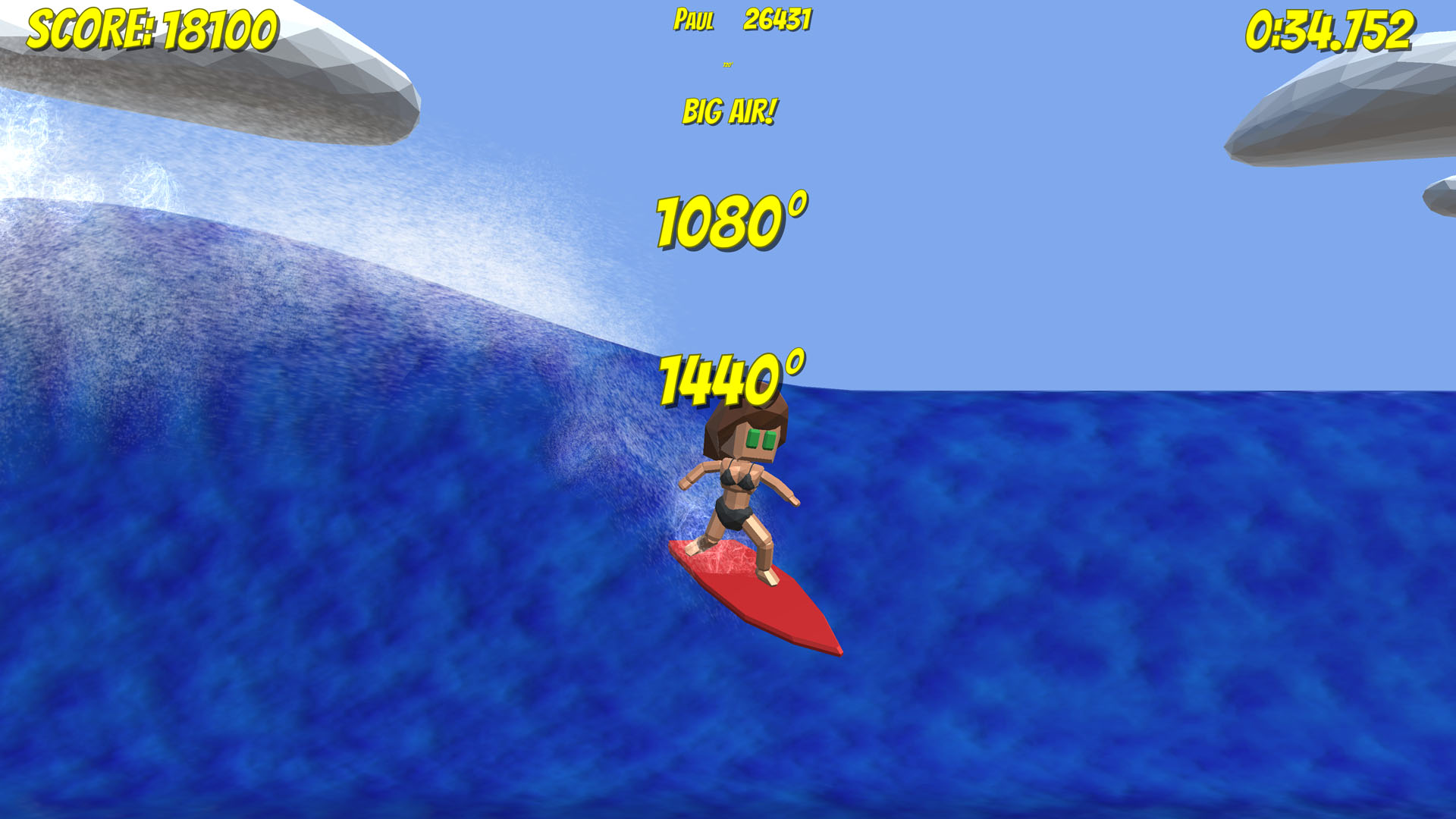 #3. Bikini Surfer Girl - Wild Wahine (Steam) De: Denki Gaka