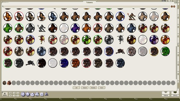 Fantasy Grounds - Saints & Heroes, Volume 11 (Token Pack)