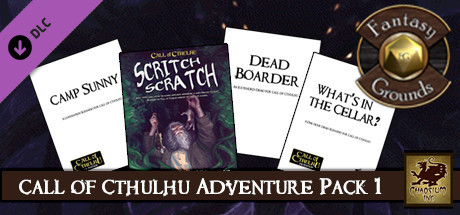 Fantasy Grounds - Call of Cthulhu Adventure Pack 1 (Call of Cthulhu 7E) Header Image