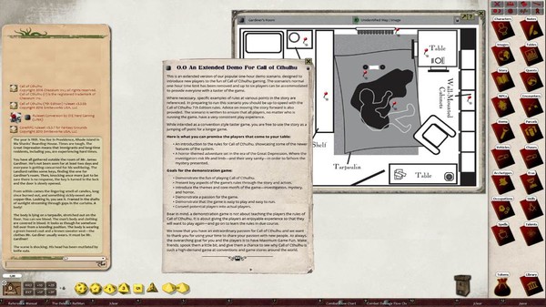 Fantasy Grounds - Call of Cthulhu Adventure Pack 1 (Call of Cthulhu 7E)