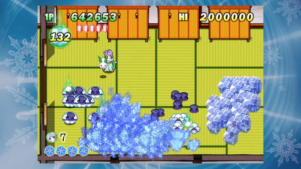 Screenshot z Snow Battle Princess SAYUKI | 雪ん娘大旋風