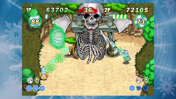 Screenshot z Snow Battle Princess SAYUKI | 雪ん娘大旋風