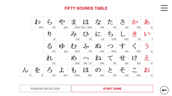 Screenshot z Kanji in Motion