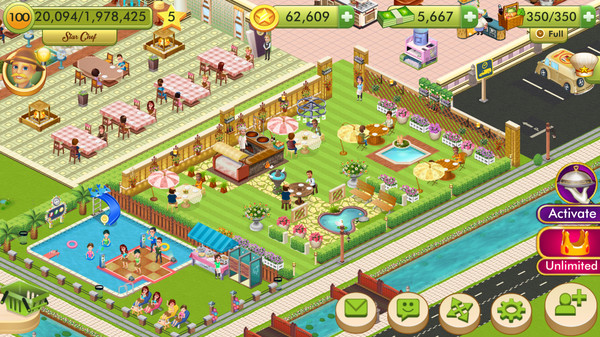 Screenshot z Star Chef: Cooking & Restaurant Game