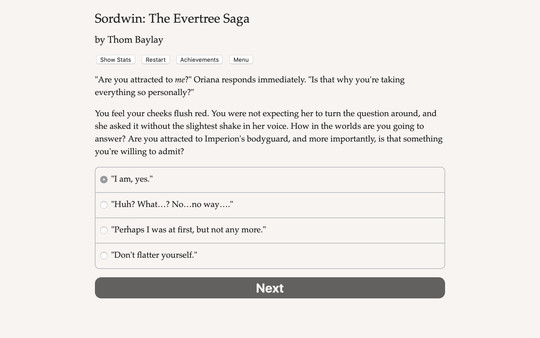 Screenshot z Sordwin: The Evertree Saga