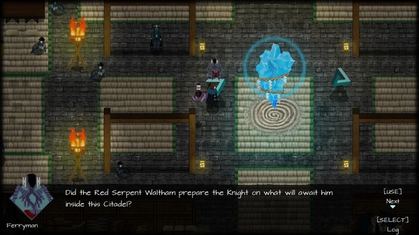 Screenshot z Skautfold: Moonless Knight