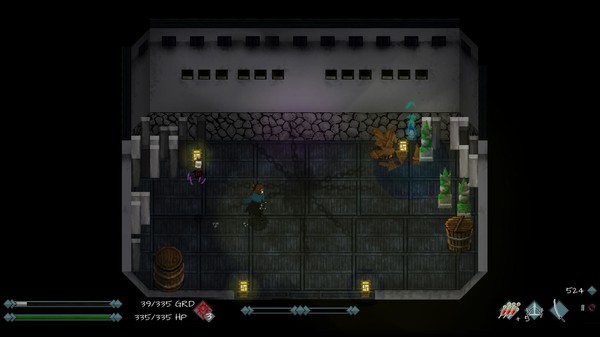 Screenshot z Skautfold: Moonless Knight
