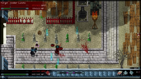 Screenshot z Skautfold: Moonless Knight