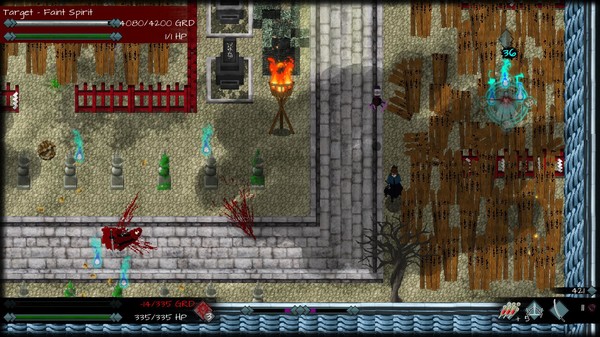 Screenshot z Skautfold: Moonless Knight