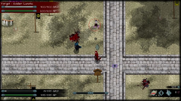 Screenshot z Skautfold: Moonless Knight
