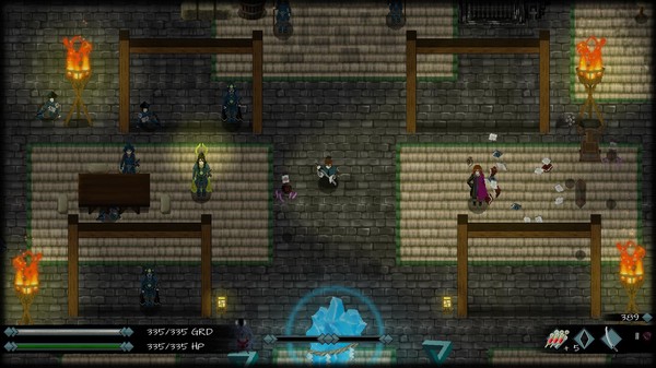 Screenshot z Skautfold: Moonless Knight