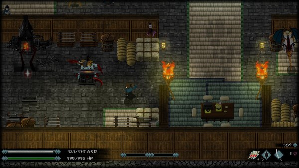 Screenshot z Skautfold: Moonless Knight