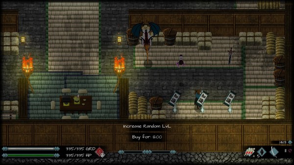 Screenshot z Skautfold: Moonless Knight